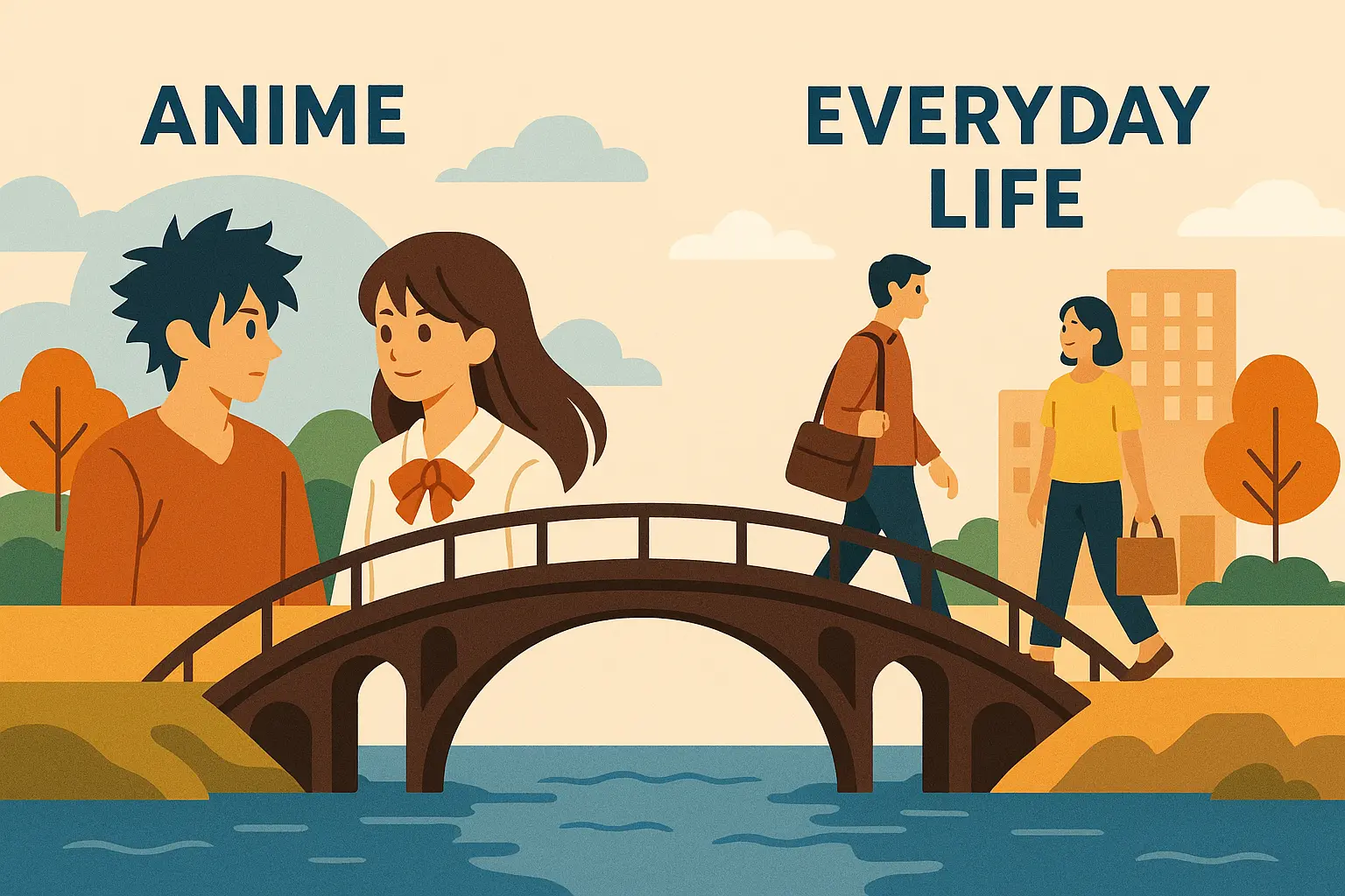 Real life applications of anime stories