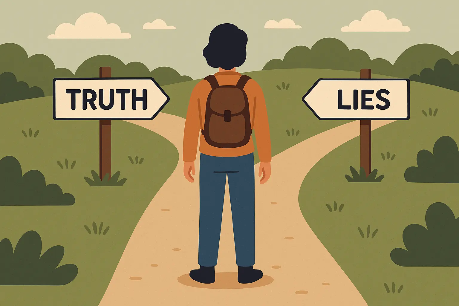 constant lying and making up stories